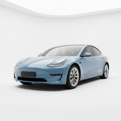 Tesla Model 3 Blue Glossy