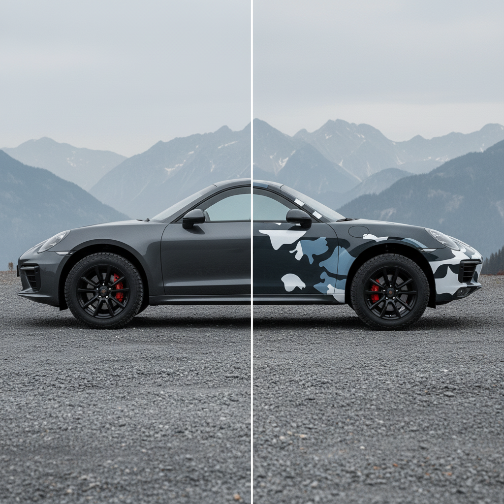 Film Camo Snow Mountain