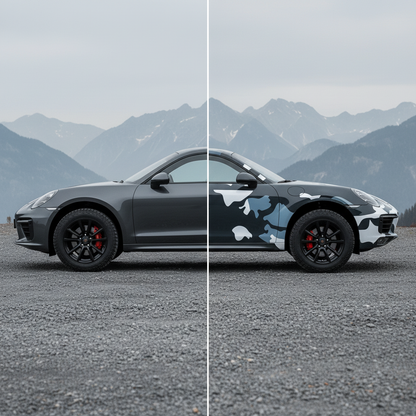 Film Camo Snow Mountain