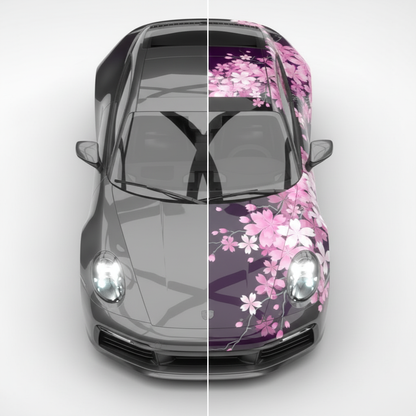 Sakura Vinyl Wrap