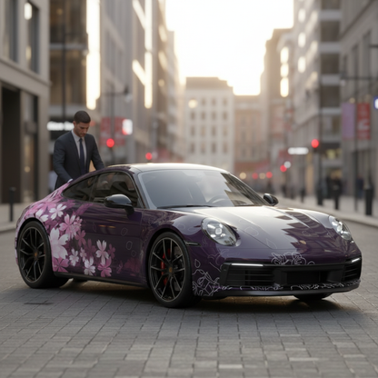 Sakura Vinyl Wrap